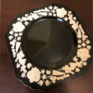 George Jones & Sons Rhapsody Crescent Luncheon Square Plate England HP 8.5 in